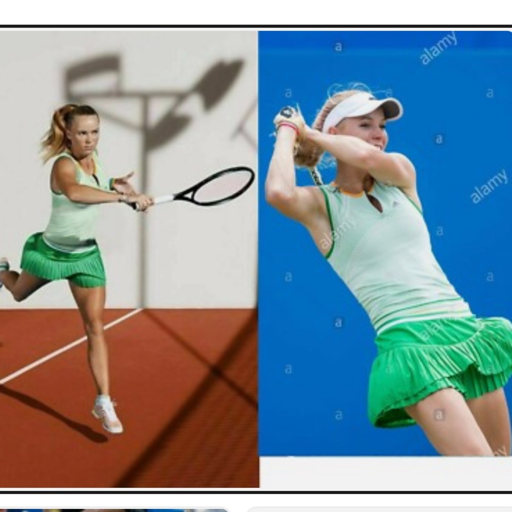 Adidas by Stella McCartney Green Tennis Outfit - Picture 2 of 15